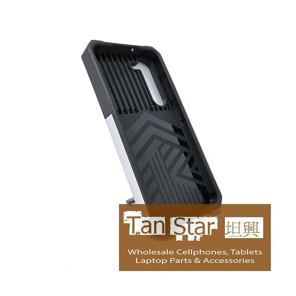 Samsung Galaxy S25 FE - Secure Card Holder Magnet Enabled Case with Ring Kickstand