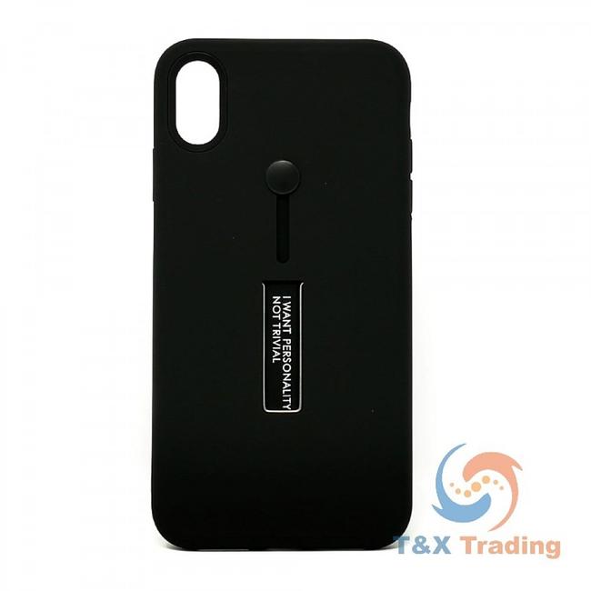 Apple iPhone XS Max - I Want Personality Not Trivial Case with Kickstand Color