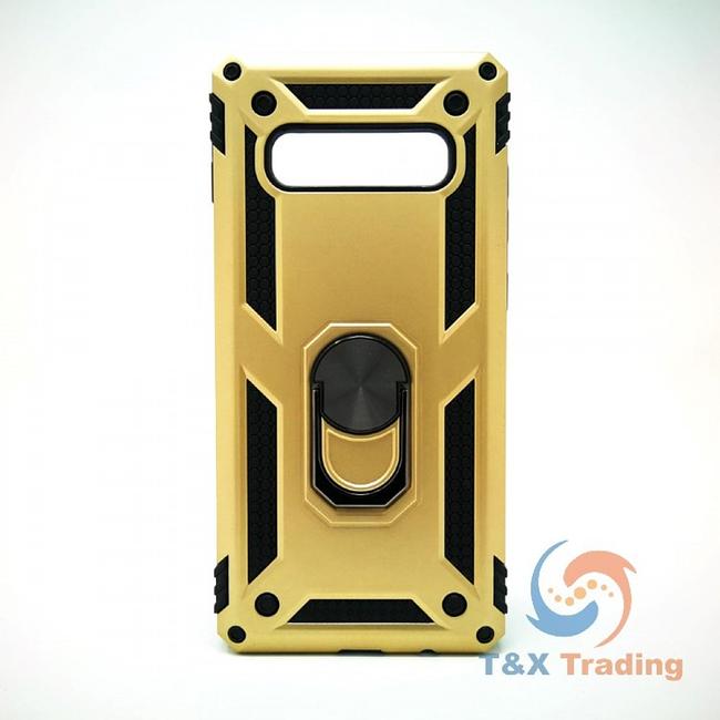 Samsung Galaxy S10e - Transformer Magnet Enabled Case with Ring Kickstand