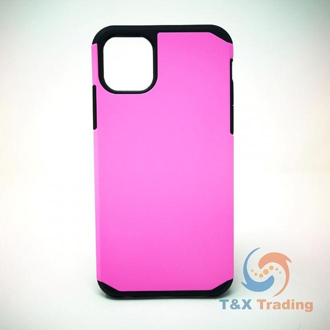 Apple iPhone 11 Pro - Silicone With Hard Back Cover Case