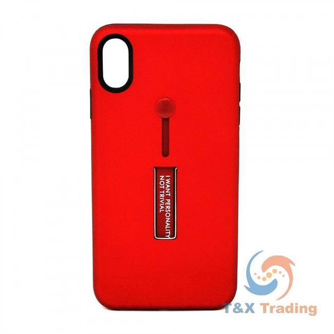 Apple iPhone XS Max - I Want Personality Not Trivial Case with Kickstand Color