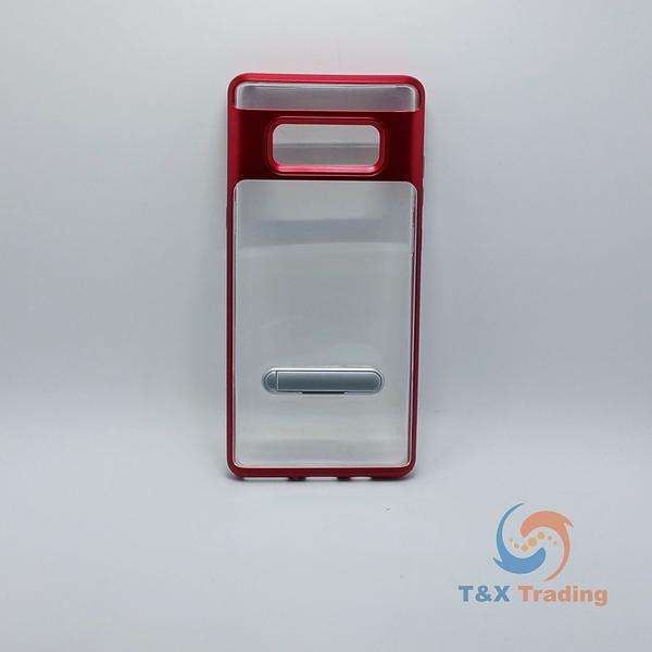 Samsung Galaxy Note 8 - Aluminum Bumper Frame Case with Kickstand