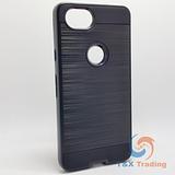 Google Pixel 2 - Slim Sleek Brush Metal Case