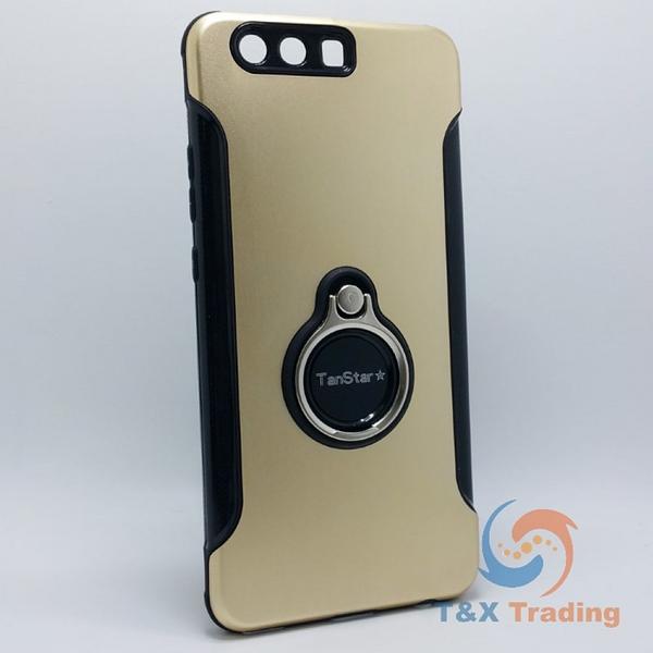 Huawei P10 Plus - TanStar Aluminum Case with Ring Kickstand