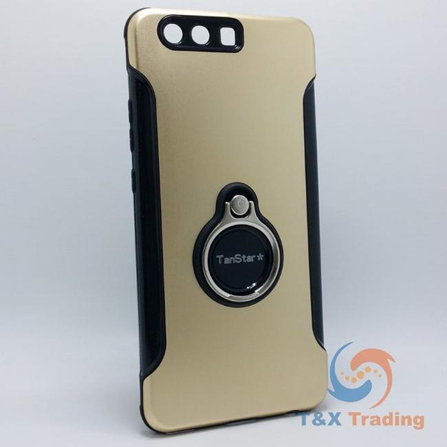Huawei P10 Plus - TanStar Aluminum Case with Ring Kickstand
