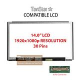 14.0" Laptop LCD Screen 1920x1080p Embedded 30 Pins [TSTPC14.0-07]