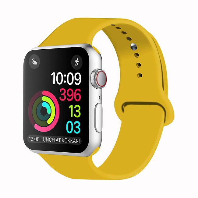 Apple iWatch 38mm / 40mm / 41mm / 42mm ( Series 10 ) - Smart Watch Soft Silicone Sport Band Strap  (Mix Colors)
