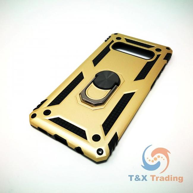 Samsung Galaxy S10e - Transformer Magnet Enabled Case with Ring Kickstand