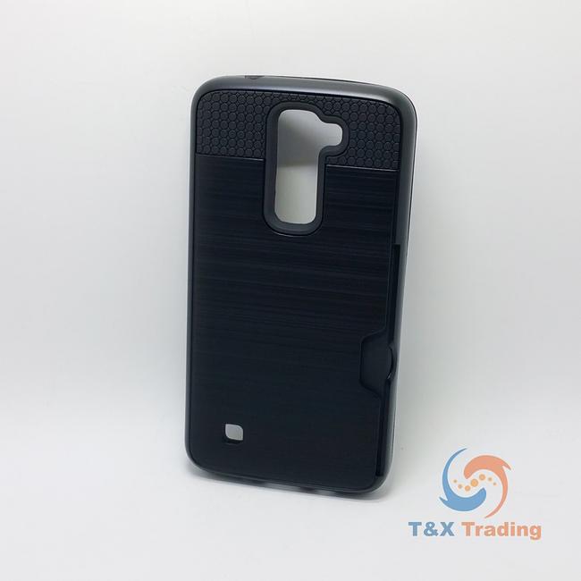 LG K7 - Slim Sleek Case with Credit Card Holder Case