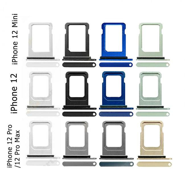 sim tray DUAL for iphone 12 Pro Max iPhone 12 Pro iPhone 13 Pro iPhone 13 Pro Max