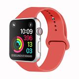 Apple iWatch 38mm / 40mm / 41mm / 42mm ( Series 10 ) - Smart Watch Soft Silicone Sport Band Strap  (Mix Colors)