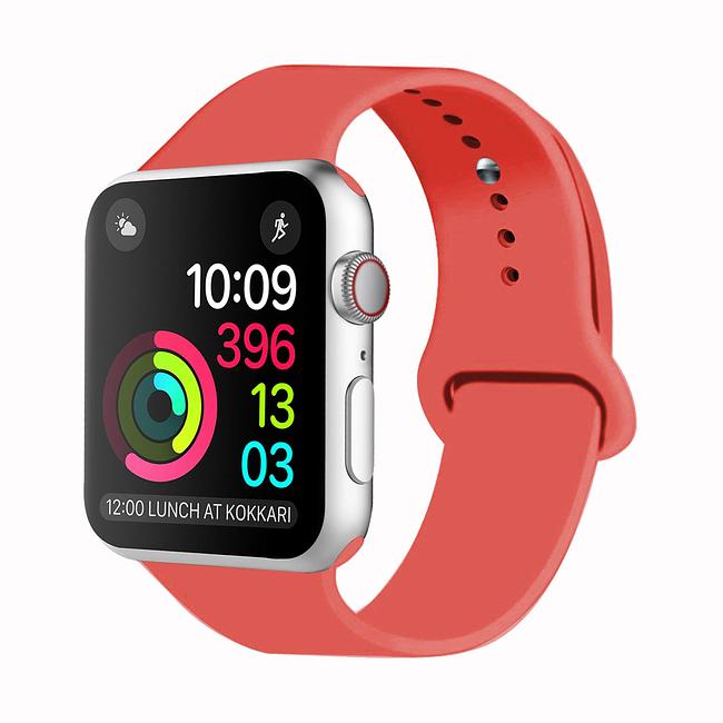 Apple iWatch 38mm / 40mm / 41mm / 42mm ( Series 10 ) - Smart Watch Soft Silicone Sport Band Strap  (Mix Colors)