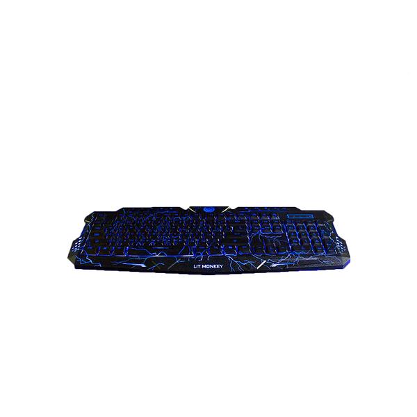 Lit Monkey RGB Wired LED Gaming Keyboard