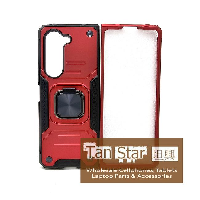 Samsung Galaxy Z Fold 5 - Transformer Magnet Enabled Case with Ring Kickstand