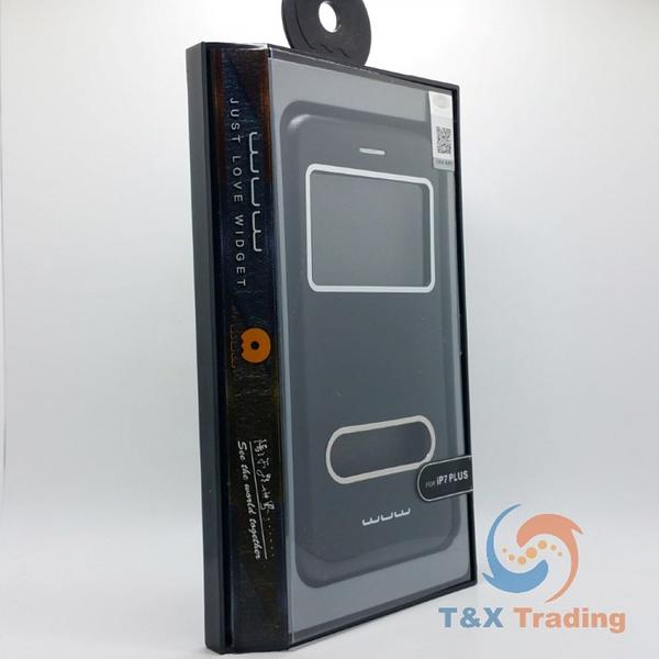 Apple iPhone 7 Plus / 8 Plus - WUW Black Window View Case