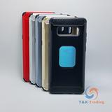 Samsung Galaxy Note 8 - Slim Sleek Magnet Enabled Brush Metal Case