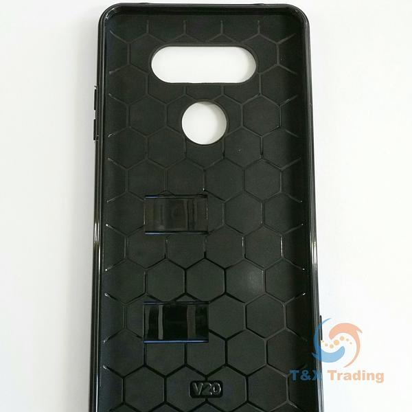 LG V20 - Credit Card Holder Case with Kickstand