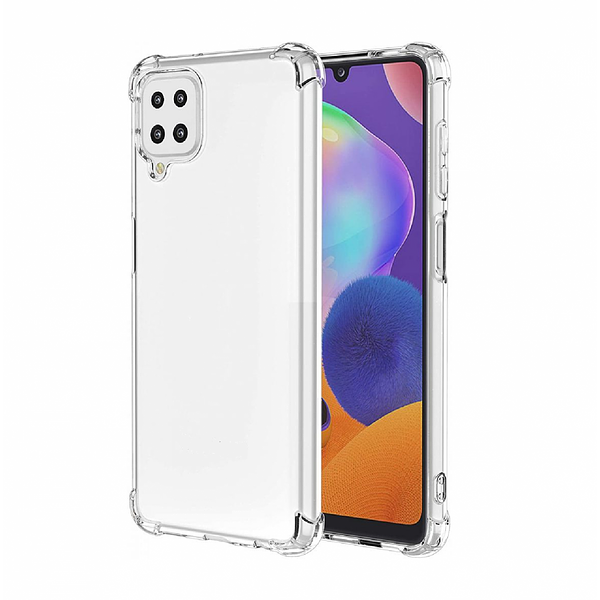 Samsung Galaxy A12 - Reinforced Corners Silicone Phone Case