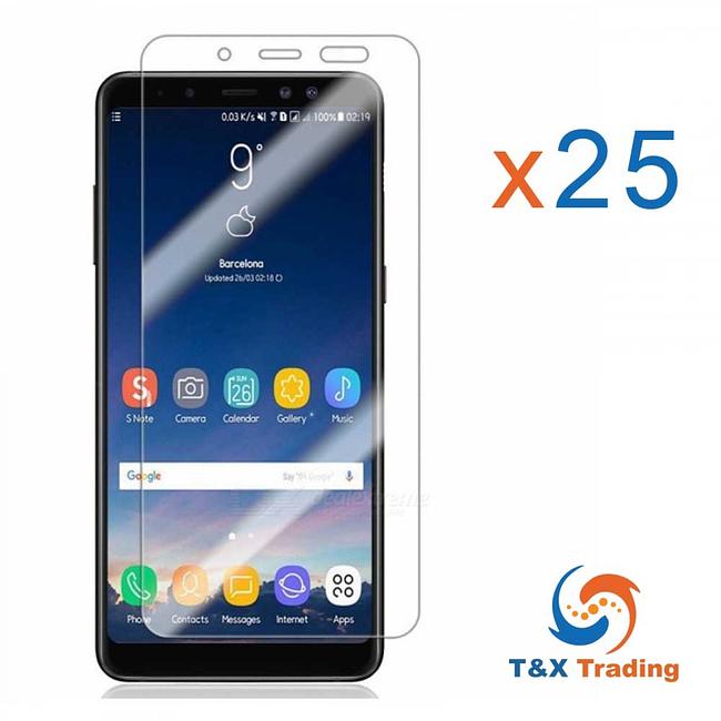 Samsung Galaxy A8 Plus (2018) Bulk (25Pcs) Tempered Glass Screen Protector