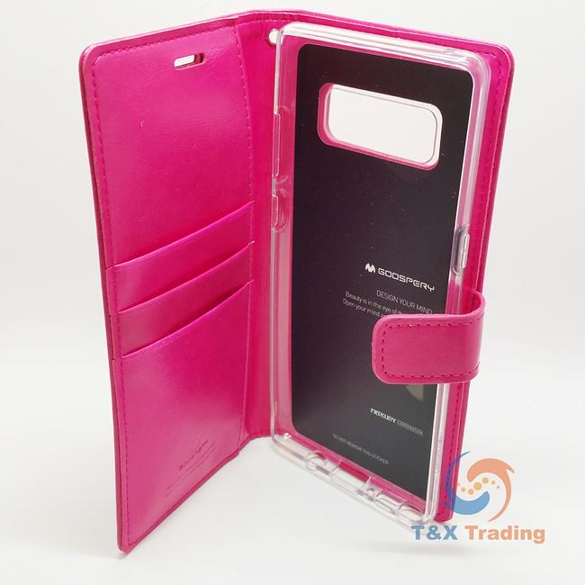 Samsung Galaxy Note 8 - Goospery Blue Moon Diary Case