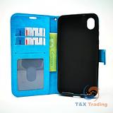 Motorola Moto E6 - Book Style Wallet Case With Strap