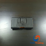 Leather Holster Pouch For Cell Phone with Belt Clip and Magnetic Closing