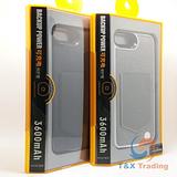 Apple iPhone 6 Plus / 6S Plus / 7 Plus / 8 Plus - WUW Backup Power Bank Case with Credit Card Holder