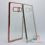 Samsung Galaxy Note 8 - Chrome Edge Silicone Case