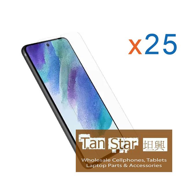 Samsung Galaxy S24 FE   Bulk (25Pcs) Tempered Glass Screen Protector