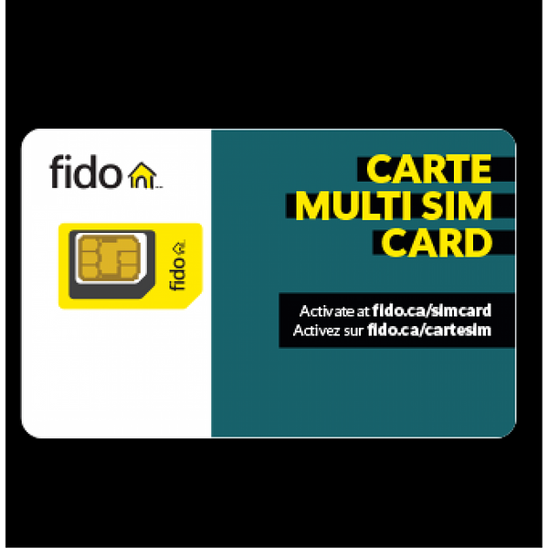 Fido LTE Multi SIM Card