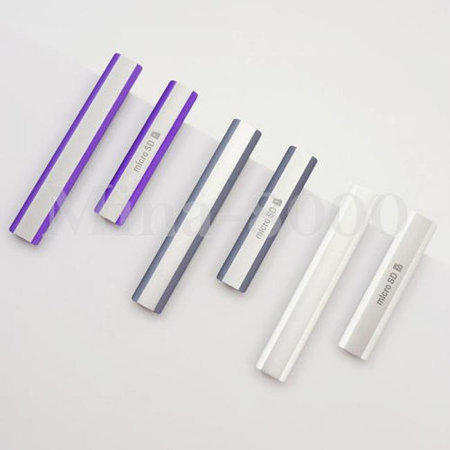 Sim SD slot cover for Xperia Z2 L50w D6502 D6503 D6543