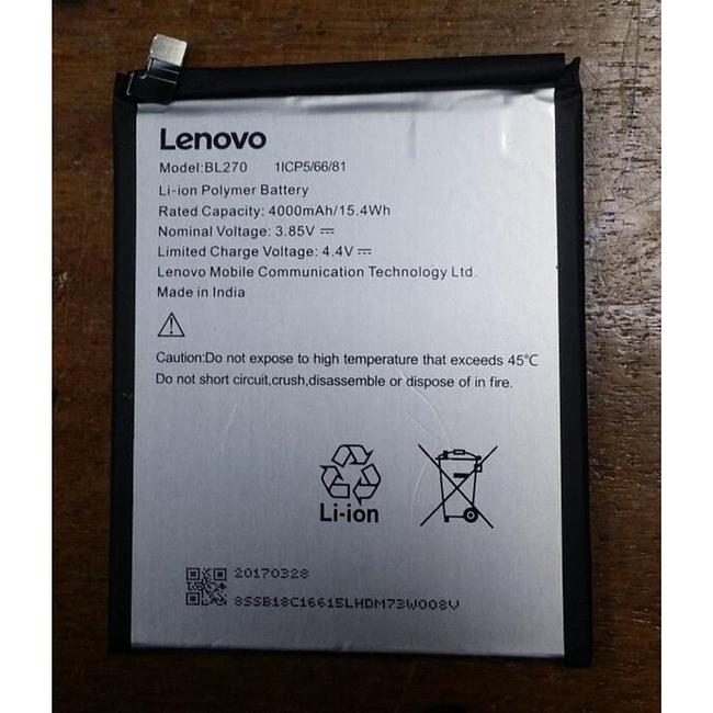 replacement battery BL270 for Moto G6 Play XT1922 E5 XT1944