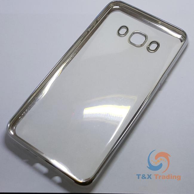 Samsung Galaxy J7 - Chrome Edge Silicone Case