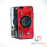 Apple iPhone 7 / 8 - Holographic Camera Case with Pop Socket