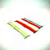 Apple iWatch 38mm / 40mm / 41mm / 42mm ( Series 10 ) - Smart Watch COLOR Series Silicone Band  Strap  (Mix Colors)