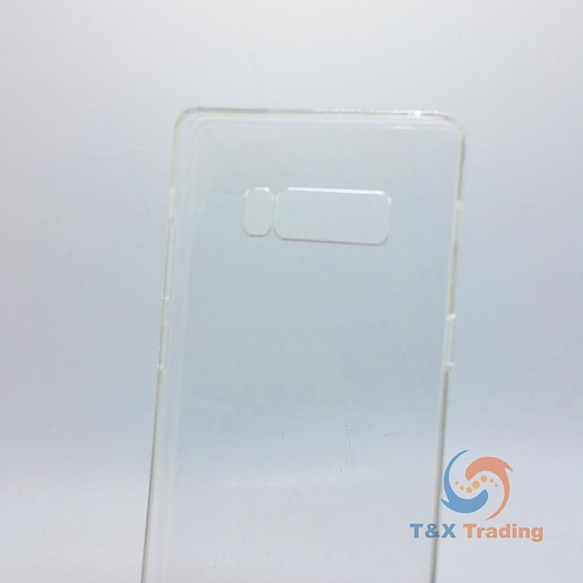 Samsung Galaxy Note 8 - Silicone Phone Case With Dust Plug