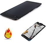 LCD digitizer assembly for HTC M7 One 801e 801h with frame