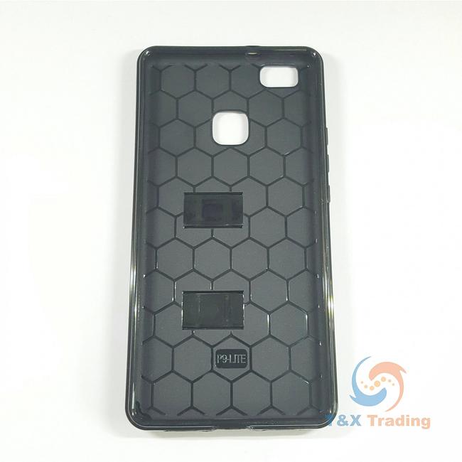 Huawei P9 Lite - Credit Card Holder Case with Kickstand