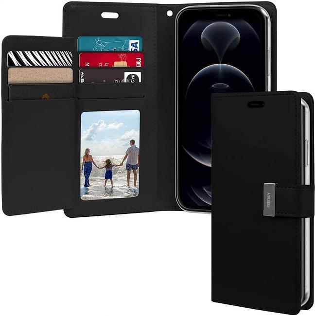 Apple iPhone 12 Pro Max - Goospery Rich Case with Extra Pocket