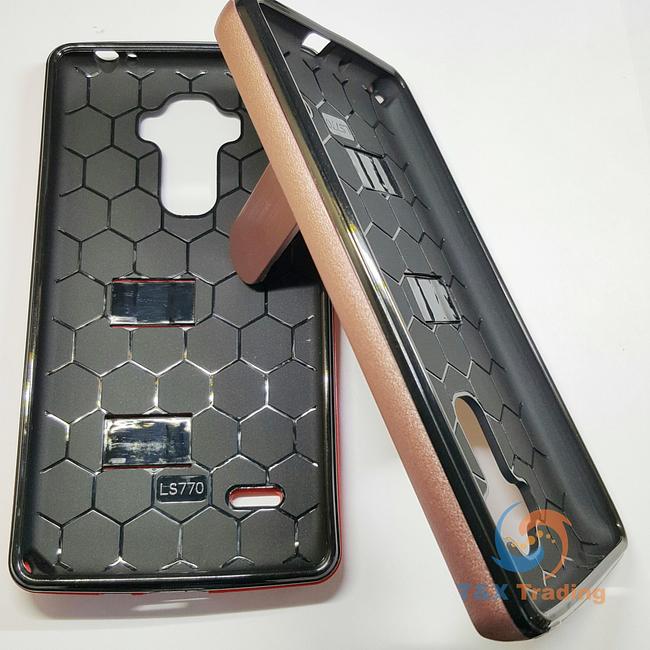 LG G4 Stylus / G Stylo / G4 Note - Credit Card Holder Case with Kickstand