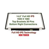 14.0" Laptop LCD Screen 1920x1080p 30 Pins with Brackets LP140WF6 (SP) (M1)