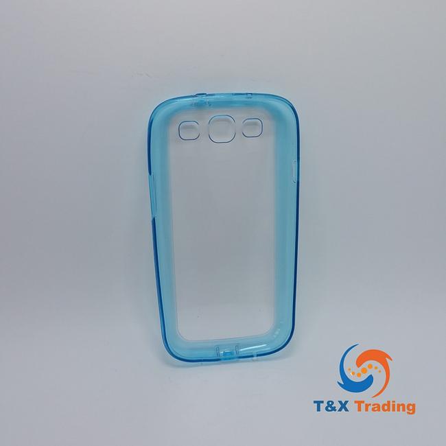Samsung Galaxy S3 - Color Edge Silicone Phone Case With Dust Plug