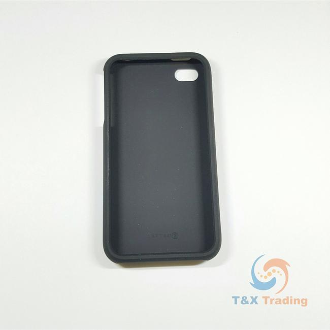 Apple iPhone 4 / 4S - Ideal-Case Rubber Rim Checker Edition Metallic Case