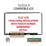15.6" Laptop LCD Screen 1920x1080p 40 Pins Embedded With Touch Screen [TSTPC15.6-11]