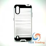 Samsung Galaxy A01 - Slim Sleek Brush Metal Case