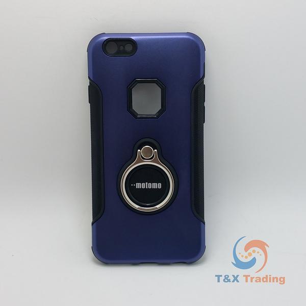 Apple iPhone 6 / 6S - Aluminum Case with Ring Kickstand