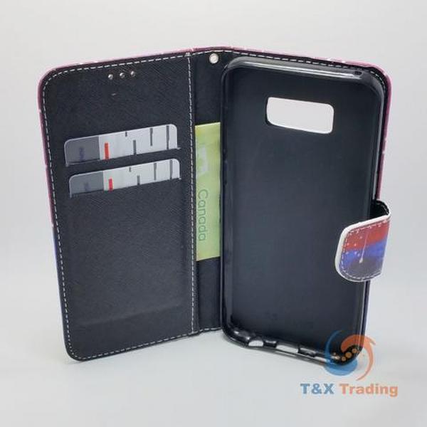 Samsung Galaxy S8 Plus - Book Style Wallet Case with Design