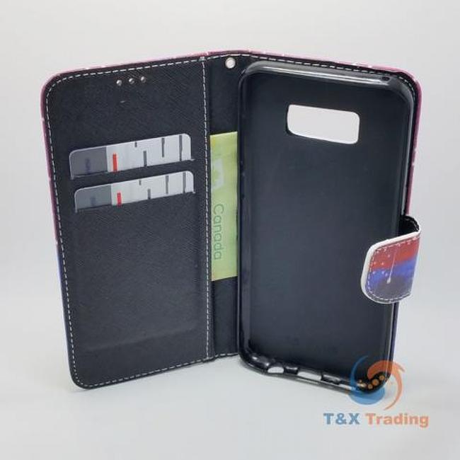 Samsung Galaxy S8 Plus - Book Style Wallet Case with Design