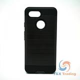 Google Pixel 3 XL - Slim Sleek Brush Metal Case