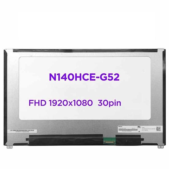 14.0" Laptop LCD Screen 1920x1080p 30 Pins Embedded with Brackets LP140WF7(SP)(H1)